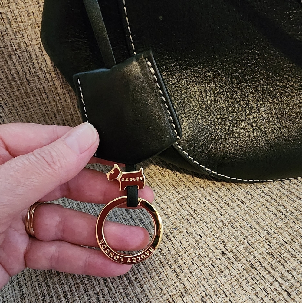 Radley Black Leather Shoulder Bag - Picture 6 of 6